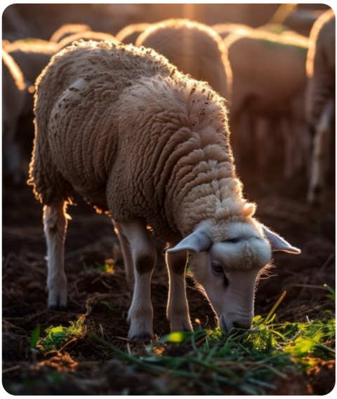 quarter of a lamb